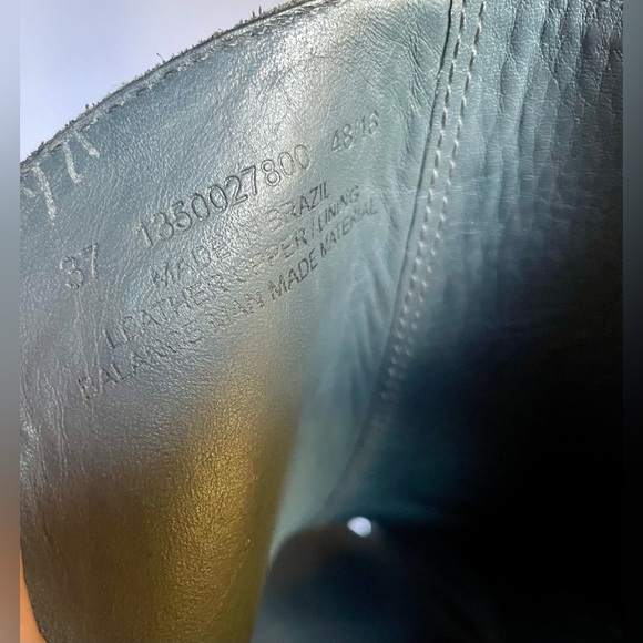 Dansko Sable Black Wedge Sandals Size 37 /US 6.5 or 7, Leather, Handcrafted $220 - Picture 16 of 16